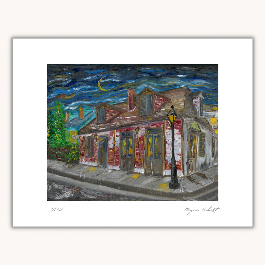 Lafitte's Blacksmith Shop Fine Art Print