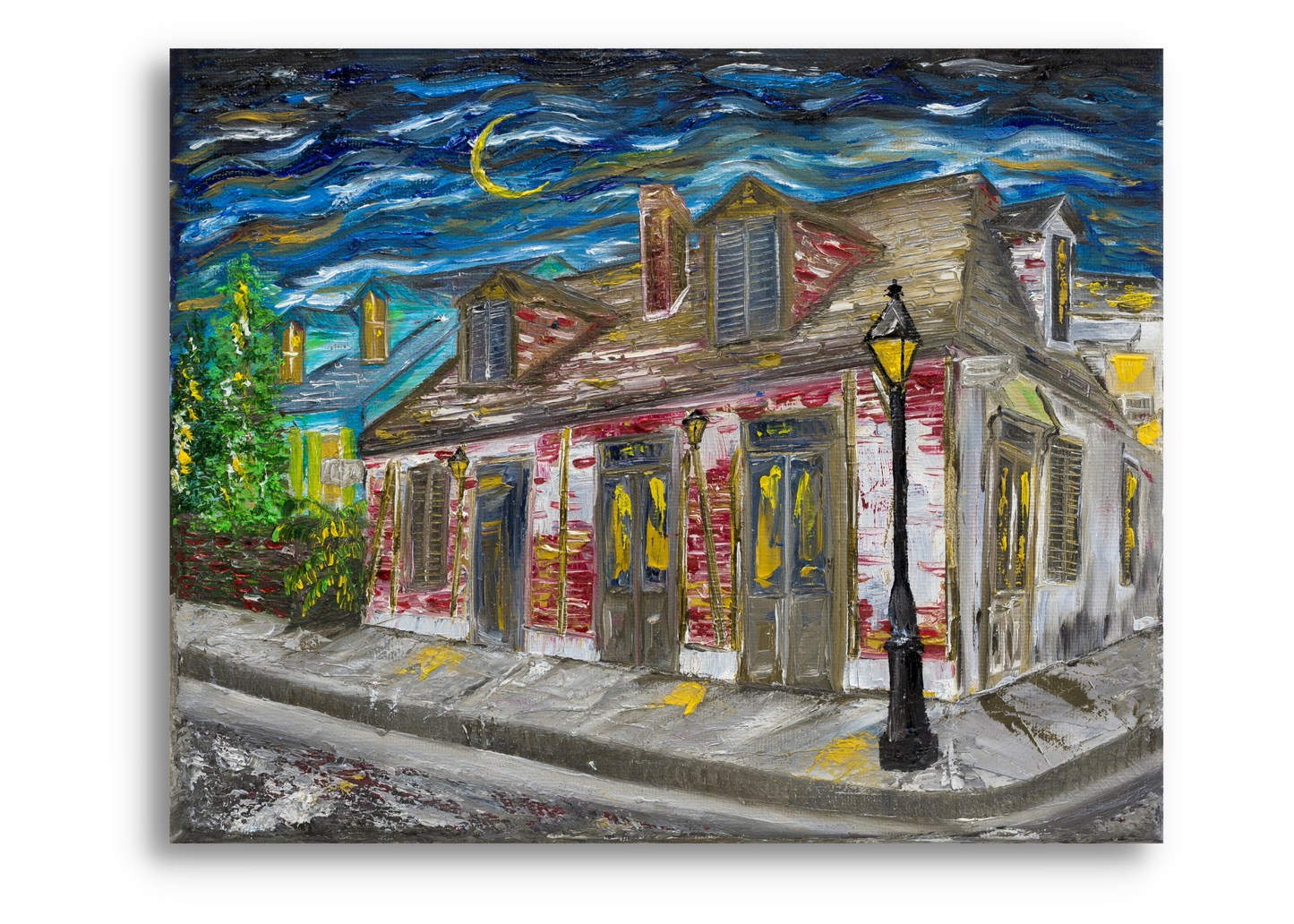 Lafitte's Blacksmith Shop Canvas Print