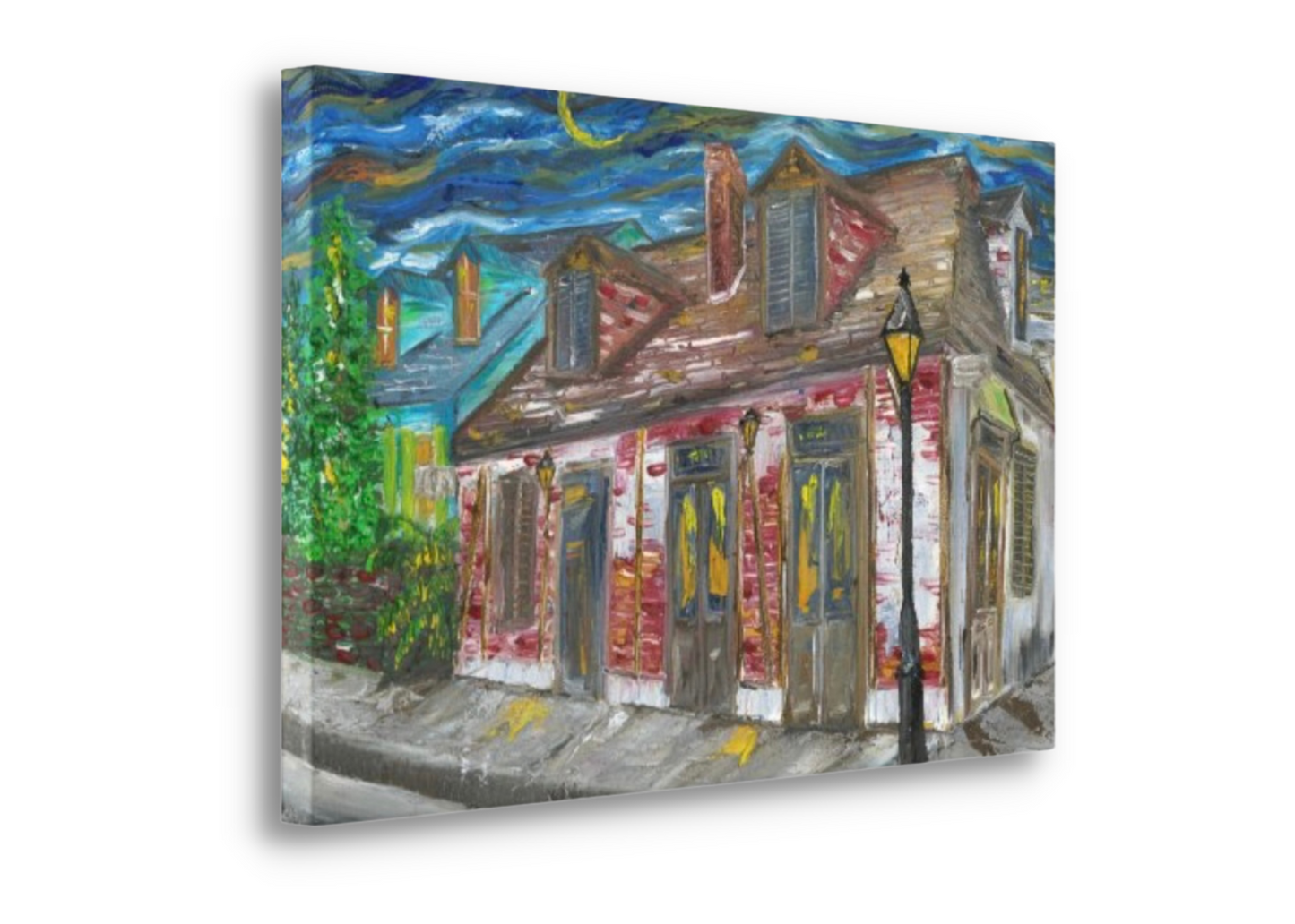 Lafitte's Blacksmith Shop Canvas Print